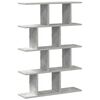 vidaXL Mensola a Cubo da Muro 12 Scomparti Truciolato Grigio Cemento