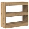 vidaXL Libreria/Divisorio in Rovere Artigianale 80x30x72 cm
