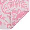vidaXL Tappeto da Esterni ARAKIL Rosa 190x290 cm in PP