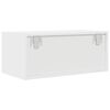 vidaXL Mobile Porta TV Bianco 60x31x25,5 cm in Legno Multistrato