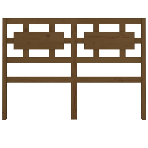 vidaXL Testiera per Letto ambra 185,5x4x100 cm Legno Massello di Pino