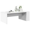 vidaXL Tavolino da salotto Bianco 95 x 50 x 34 cm Legno multistrato