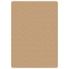 vidaXL Tappeto di Iuta con Base in Lattice 160x230 cm Naturale