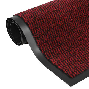 vidaXL Zerbino Trapuntato 60x150 cm Rosso