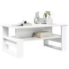 vidaXL Tavolino da salotto Bianco 90 x 50 x 40 cm Legno multistrato