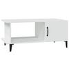 vidaXL Tavolino da Salotto Bianco 90x50x40 cm in Legno Multistrato