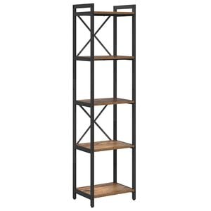 vidaXL Libreria Legno vecchio 40 x 30 x 155 cm Legno multistrato