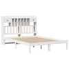 vidaXL Letto Libreria senza Materasso Bianco 160x200 cm Legno di Pino