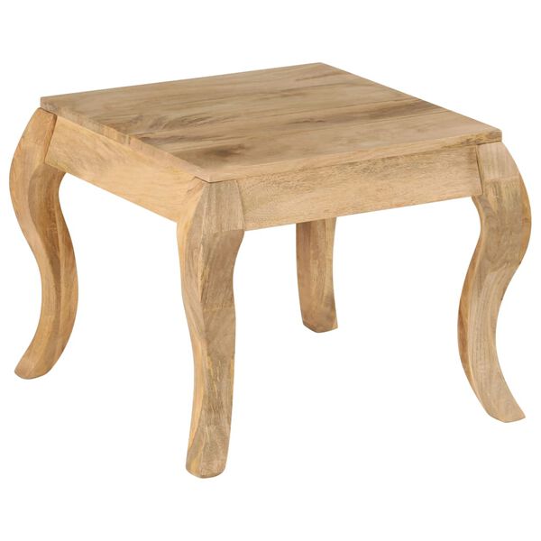 vidaXL Tavolino da Salotto in Legno Massello di Mango 45x45x40cm