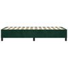 vidaXL Struttura Letto a Rete a Molle Verde Scuro 90x200 cm in Velluto