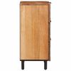 vidaXL Credenza con cassetto Finitura Marrone Acacia 40 x 33,5 x 75 cm