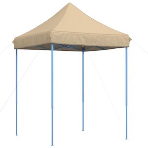 vidaXL Tenda Party Beige 200 x 200 x 306 cm Tessuto Oxford