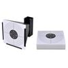 vidaXL Supporto Tiro al Bersaglio a Imbuto 14 cm 100 Bersagli in Carta