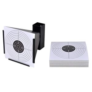 vidaXL Supporto Tiro al Bersaglio a Imbuto 14 cm 100 Bersagli in Carta