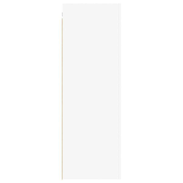 vidaXL Mobile Porta TV Bianco 30,5x30x90 cm in Legno Multistrato