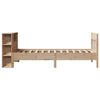 vidaXL Letto Libreria senza Materasso 90x200 cm Legno Massello Pino