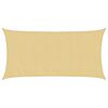 vidaXL Vela Parasole Sabbia 4,5x2,5 m 100% Poliestere Oxford
