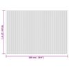 vidaXL Tappeto Rettangolare Natura 70x200 cm in Bamb&ugrave;