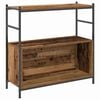 vidaXL Libreria 80 x 30 x 78,5 cm Legno ingegnerizzato Rovere fum&eacute;