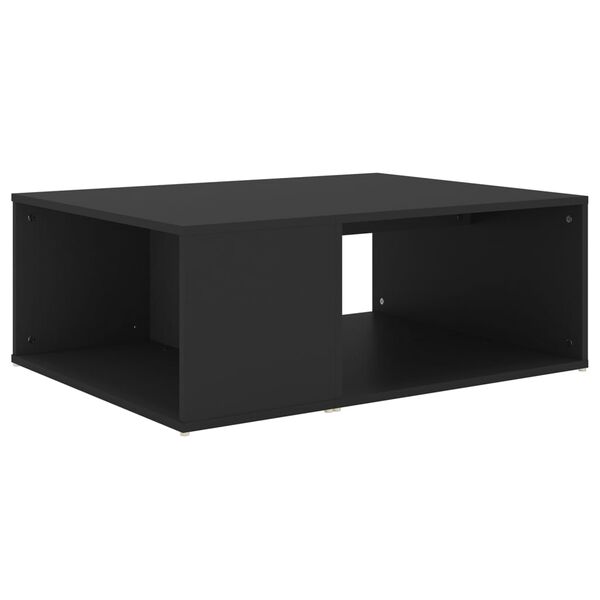 vidaXL Tavolino da Salotto Nero 90x67x33 cm in Legno Multistrato