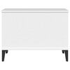 vidaXL Tavolino da Salotto Bianco 60x44,5x45 cm in Legno Multistrato