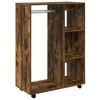 vidaXL Armadio Rovere Fumo 80x40x110 cm in Legno Multistrato