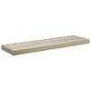 vidaXL Scaffali a Parete 2 pz Rovere 80x23,5x3,8 cm in MDF