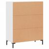 vidaXL Credenza Bianca 69,5x34x90 cm in Legno Multistrato