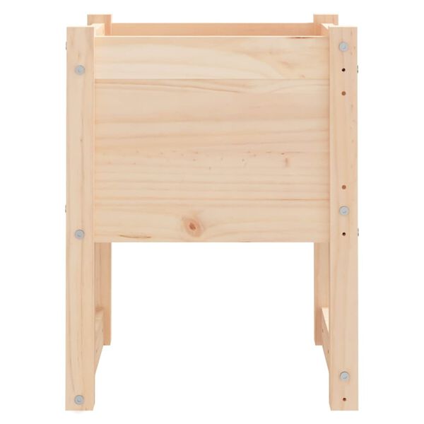 vidaXL Fioriera 40x40x52,5 cm in Legno Massello di Pino