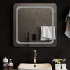 vidaXL Specchio da Bagno con Luci LED 60x60 cm