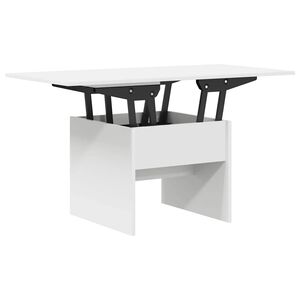 vidaXL Tavolino da salotto Bianco 55 x 54,5 x 45 cm Legno multistrato