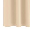 vidaXL Tende Blackout con Anelli 2 pcs Crema 245 x 140 cm Poliestere