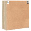 vidaXL Mobile per scarpe Rovere Sonoma 77,5 x 30 x 83,5 cm