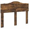 vidaXL Testiera Rovere fum&eacute; Legno multistrato