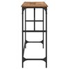 vidaXL Tavolo consolle Legno vecchio 100 x 32 x 75 cm