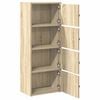vidaXL Libreria Rovere Sonoma 40x24x102 cm in Legno Multistrato