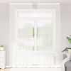 vidaXL Tenda in Pizzo con tende Bianco 260 x 150 cm Poliestere