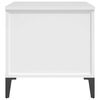 vidaXL Tavolino da Salotto Bianco 60x44,5x45 cm in Legno Multistrato