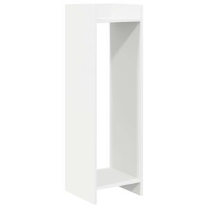 vidaXL Supporto per piante Bianco 30 x 30 x 100 cm
