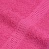 vidaXL Asciugamani per sauna FROGN 4 pezzi Rosa 80x200 cm 360 g/m&sup2;