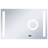 vidaXL Specchio LED da Bagno con Sensore Tattile 100x60 cm