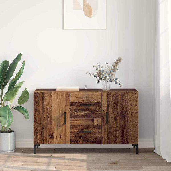 vidaXL Credenza Legno vecchio 100 x 36 x 60 cm Legno multistrato