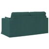 vidaXL Divano Verde Scuro 158 x 78 x 80 cm Tessuto