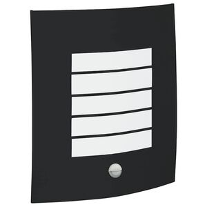 vidaXL Lampada da Parete Esterna Nero 23.5 x 9 x 26 cm