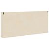 vidaXL Vetrina a muro Beige 80 x 8,5 x 36 cm Legno multistrato