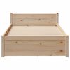 vidaXL Letto senza Materasso 90x200 cm in Legno Massello di Pino