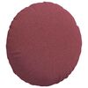 vidaXL Cuscini per Seduta 2 pcs Rosso Vino Ø60 x 21 cm Tessuto