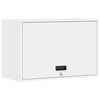 vidaXL Armadio a muro per garage Bianco 80 x 40 x 53 cm