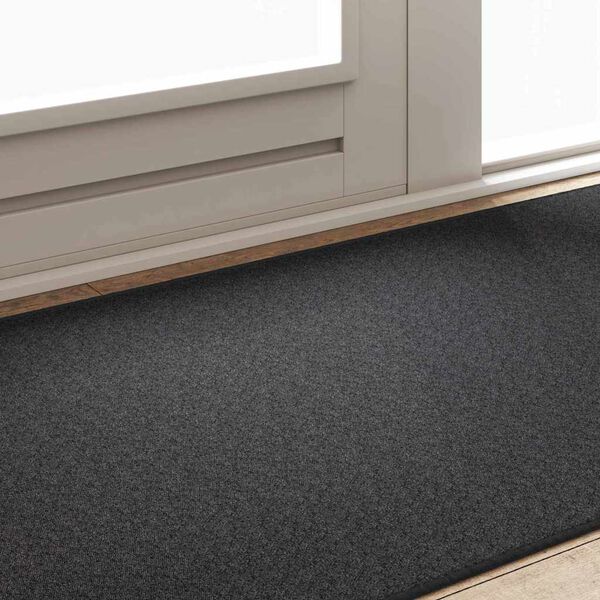 vidaXL Runner in Moquette Grigio scuro 100 x 200 cm 100% Polipropilene