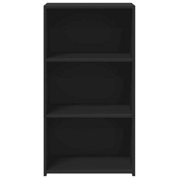 vidaXL Credenza Nera 50x41x93 cm in Legno Multistrato